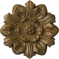 Екена мелница 5 8 од 1 п шлифован лист таван медальон, ръчно рисуван втрит Бронз