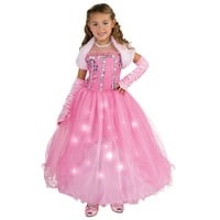 Момичета Хелоуин светлина нагоре принцеса костюм комплект, 3-парче, начин да празнуват