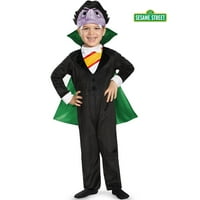 Служебният костюм на граф улица „Сусам“ за малко дете
