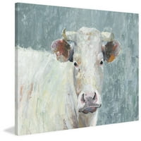 Парвез Тадж невинна крава живопис печат върху увито платно