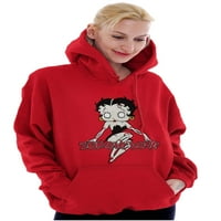 Betty Boop Zombie Love Attitute Hoodie Sweatshirt Women Brisco Brands s