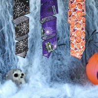 Хелоуин лента Обезчестяване по-плътно анти-измито миещо се сълзи устойчив на подарък Опаковката Soft Ghost Festival Spider Web Pumpkin Decoration Ribbon for Party