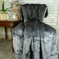 Tissavel fau fur ръчно изработено одеяло за хвърляне