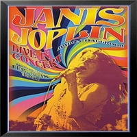 Janis Joplin Live in Concert Avalon Ballroom San Francisco февруари 17- Музикално арт печат плакат
