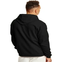 Hanes Men's EcoSmart Fleece Zip-Up Hoodie, до размер 3XL