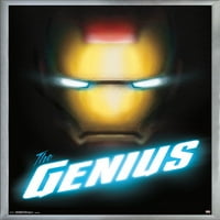 Marvel Comics - Iron Man - Genius Wall Poster, 24 36