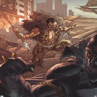 Marvel Kraven The Hunter - Черна пантера: Човекът без страх # Плакат за стена, 22.375 34