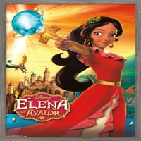 Disney Elena от Avalor - Плакат за един лист стена, 22.375 34