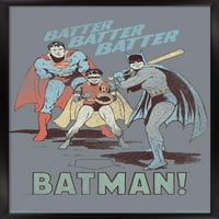 Комикси - Батман - Робин - Супермен - Плакат за стена на тестото, 14.725 22.375