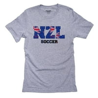 Новозеландски футбол - Олимпийски игри - Рио - Флаг Мъжки сива тениска