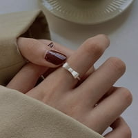 Dengmore Ring Open Bow Ring Love Angagement Ring Дамски годежен сватбен бижута подарък