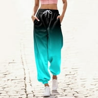 Ociviesr панталони за жени Суиптъри за небрежни дънни дънни джобове с висока талия спортна фитнес зала за джогинг панталони за