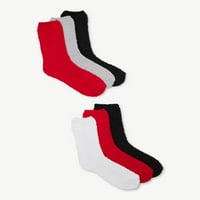 Джойспун Дамски екип уютни чорапи, 6-пакет, размер 4-10