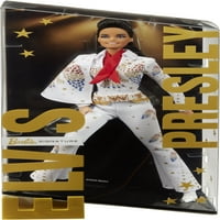 Барби Подпис Елвис Пресли Колекционерска Кукла Барби Облечен Американски Орел Гащеризон