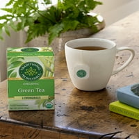Традиционни лекарства чай, органичен зелен чай, лимонова трева, чаени торбички, CT