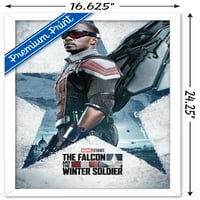 Marvel Falcon и Winter Soldier - Falcon One Leetl Sall Poster, 14.725 22.375