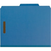 SMEAD, SMD14062, рециклирани папки за класификация, кутия, тъмно синьо