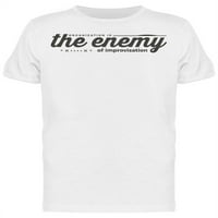 Врагът на тениската за импровизационни тениски-изображения от тениска на Shutterstock Men, мъжки X-Clarge