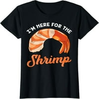 Подарък за тениска с морска храна за скариди