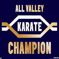 Cobra Kai - All Valley Karate Champion Wall Poster, 22.375 34