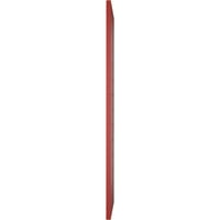 Екена Милуърк 18 в 70 з вярно Фит ПВЦ хоризонтална ламела рамкирани модерен стил фиксирани монтажни щори, огън червено