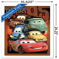 Disney Pixar Cars - Pit Crew Wall Poster, 14.725 22.375