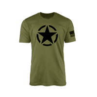 Военна тениска на армейската звезда