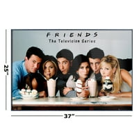 Приятели - Постер за телевизионно шоу в рамка