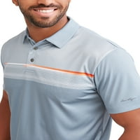 Бен Хоган Мъжки изпълнение къс ръкав цвят блок голф поло риза
