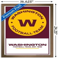 Вашингтон Футболен Отбор-Лого Плакат За Стена, 14.725 22.375