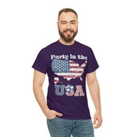 Парти в САЩ патриотична риза 4 юли Мъжки жени Merica Tee T120402E3