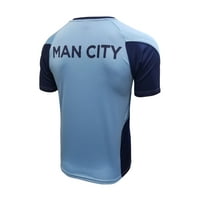 ICON Sports Men Manchester City Официално лицензирана футболна поли риза фланелка - XL