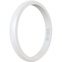Enso Rings Halo Birthstone Series Silecone Ring - - Лунен камък