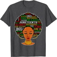 Жени от тениска през юни до юни през юни-пет ризи за жени афро тениска