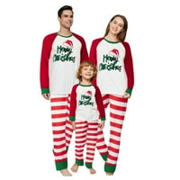Съответстващи коледни PJ за семейство, Pajamas Christma Sets, Xmas Holiday Family Sleepear Outfits Kid