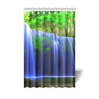 Mohome Nature Waterfall Shore Curtain