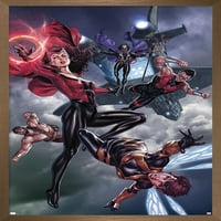 Марвел Комикс-Червената Вещица-Отмъстителите # Плакат За Стена, 14.725 22.375