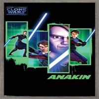 Star Wars: The Clone Wars - Anakin Wall Poster, 22.375 34