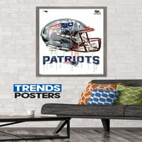 New England Patriots - Плакат за стена на капене, 22.375 34