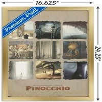 Pinocchio на Netfli Guillermo Del Toro - Плакат за стена на мрежата, 14.725 22.375 рамки