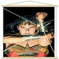 Комикси - Wonder Woman - Ale Ross Portrait Poster с дървена магнитна рамка, 22.375 34