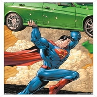 Комикси - Супермен - Плакат за стена на автомобила, 14.725 22.375