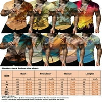 Луклум мъже тениска с къс ръкав летни ризи бутон надолу върховете редовно прилепнати тениски стил тениска c l